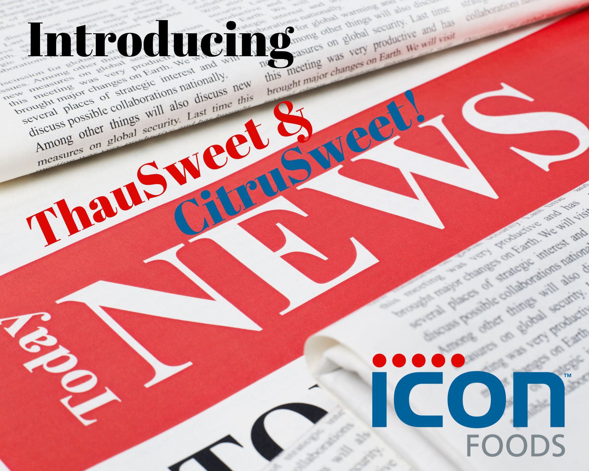 Icon Foods Logo ThauSweet & CitruSweet