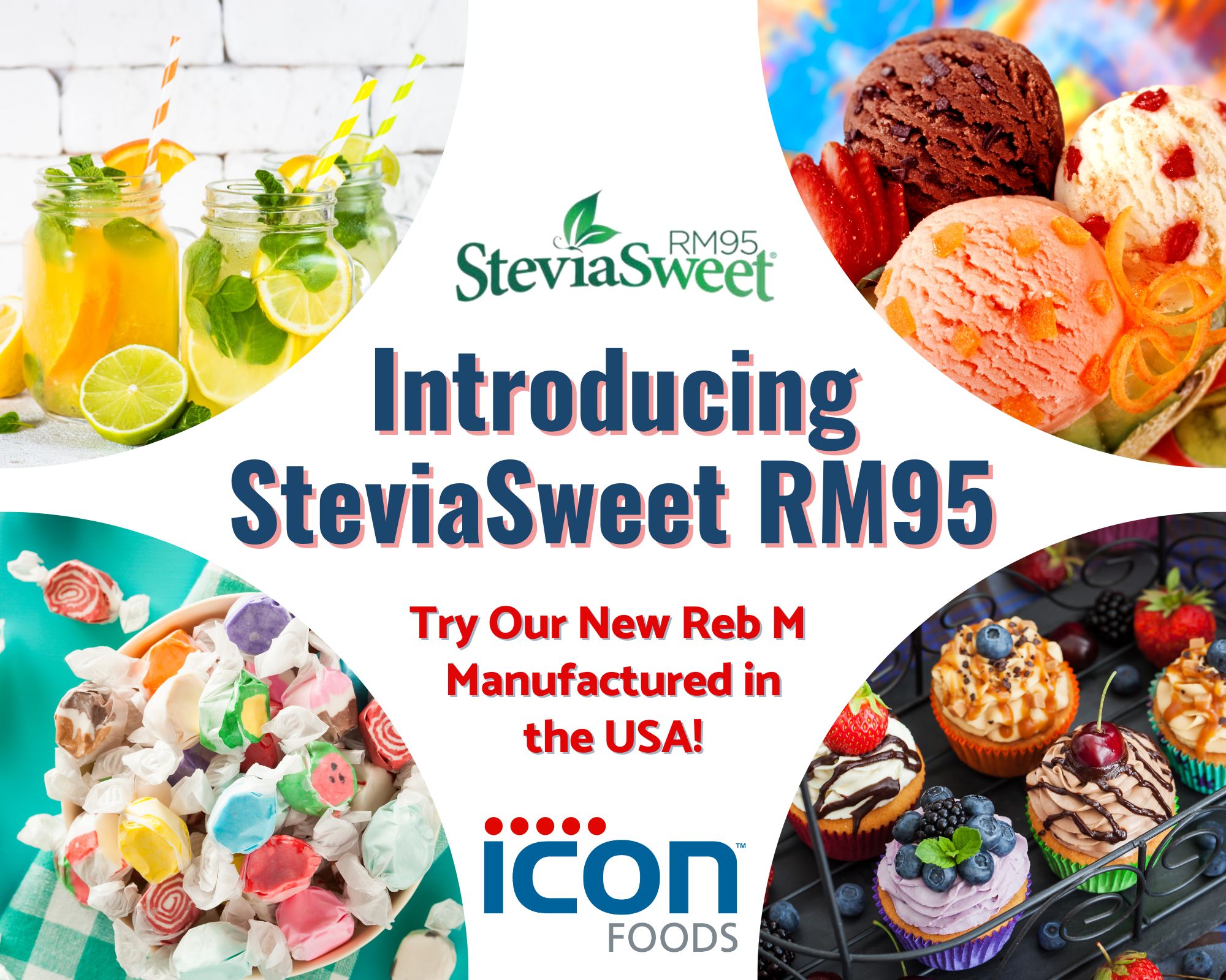 Icon Foods SteviaSweet RM95 | Stevia Reb M
