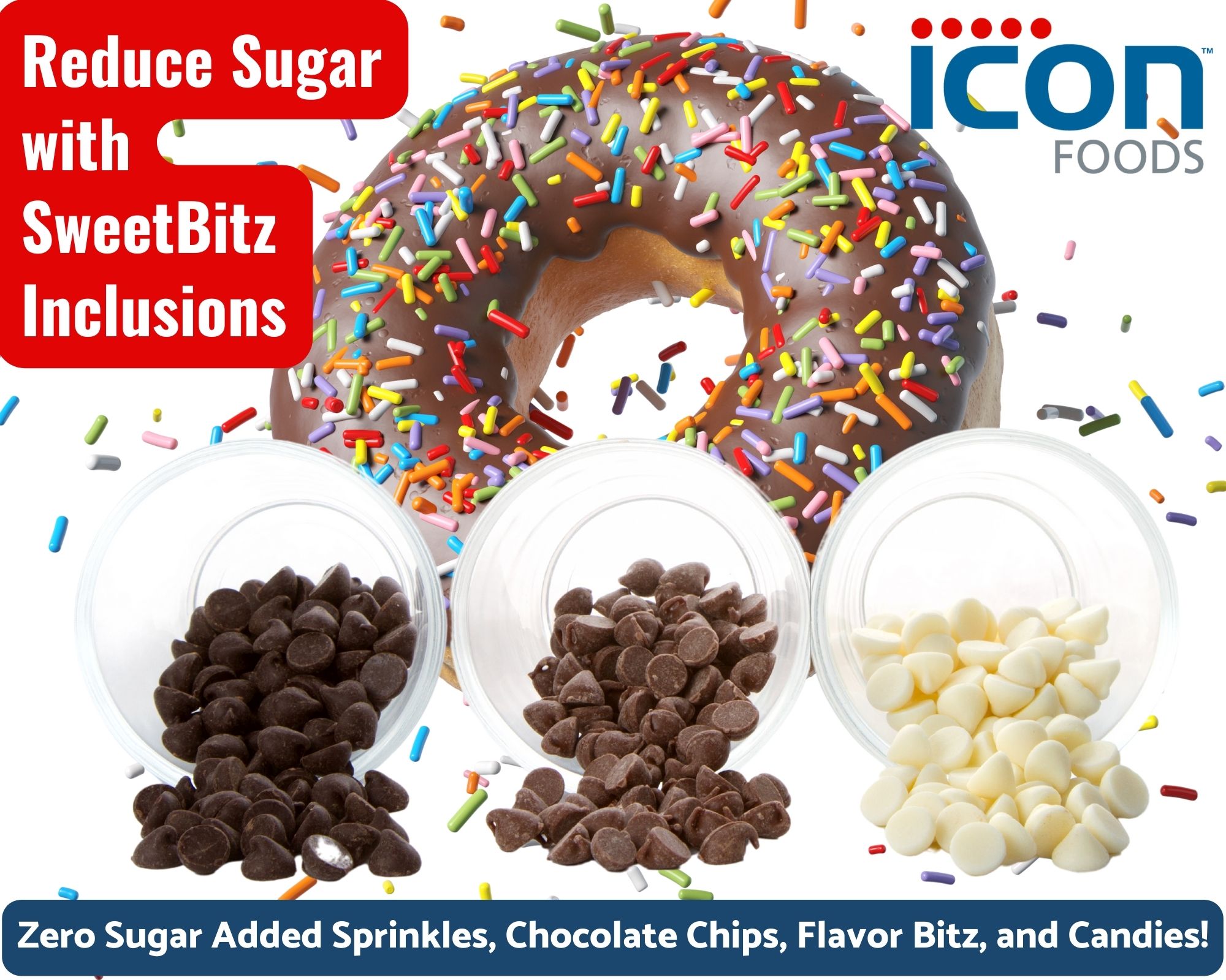 Icon Foods Zero Sugar Added SweetBitz Inclusions